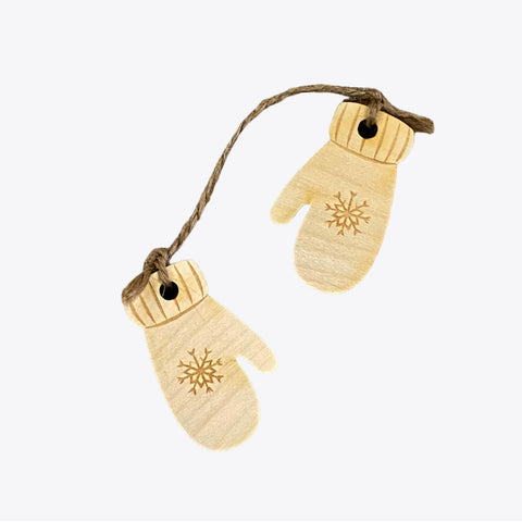 Anhänger Handschuhe Ahorn – Weihnachtsschmuck