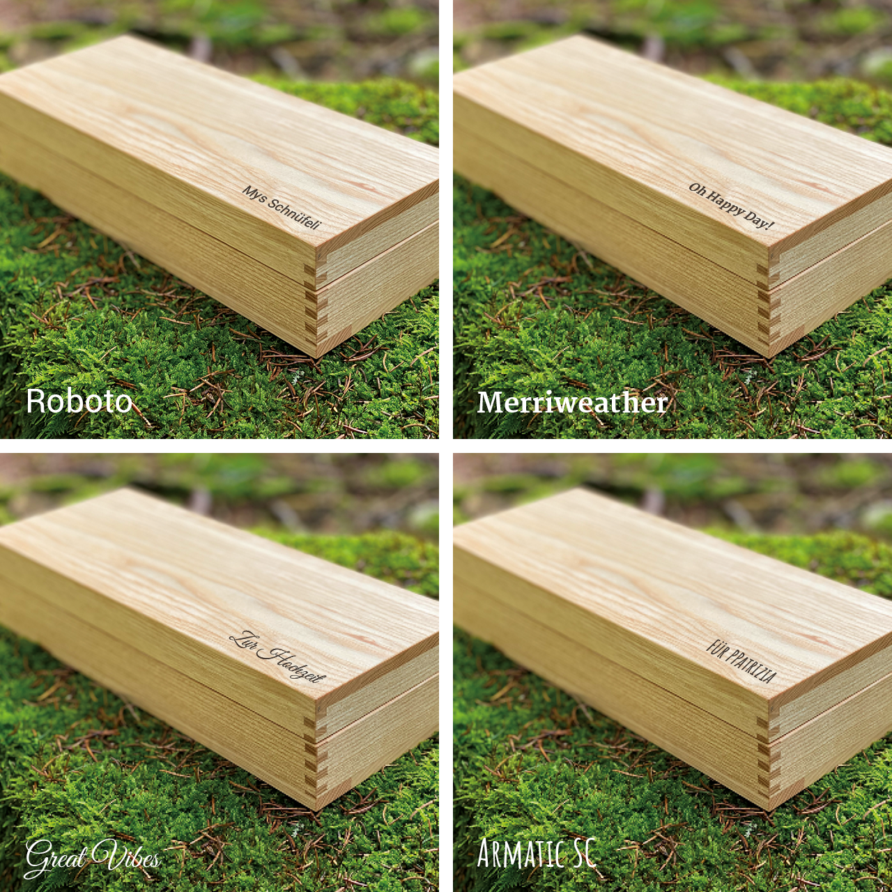 NaniBox S-Long – 30 x 12 x 7 – Personalisierung