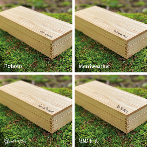 NaniBox S-Long – 30 x 12 x 7 – Personalisierung