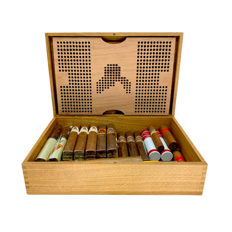 NaniHumi M Light Schweizer Humidor aus Eiche