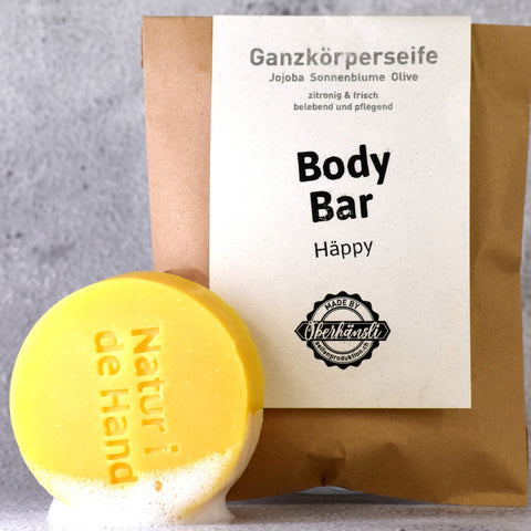 Häppy Body Bar – Naturel i de Hand