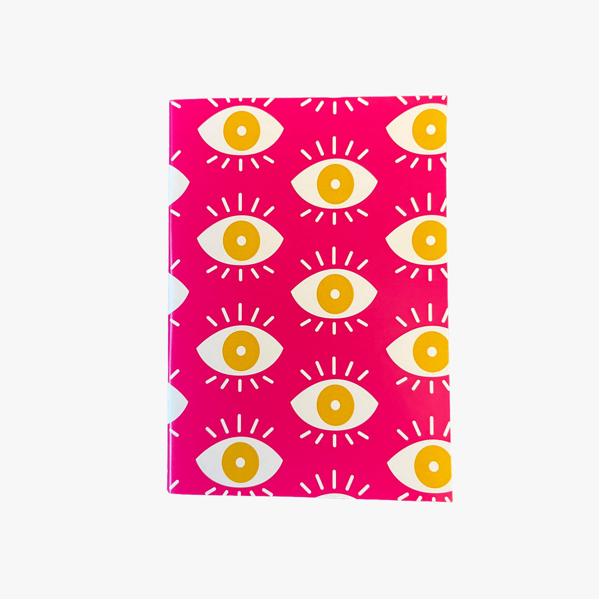 Notizheft A6 – Augen Motiv in Pink – Atelier 1818 – NaniManu