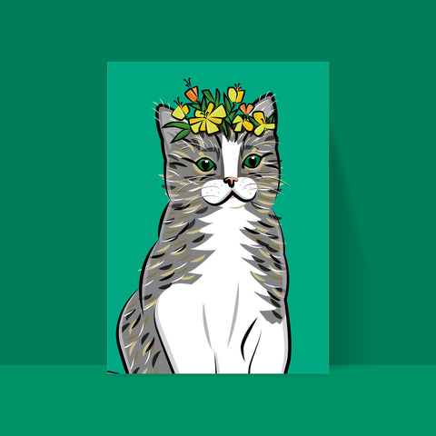 Katze – Sir James – A5 Bildkarte