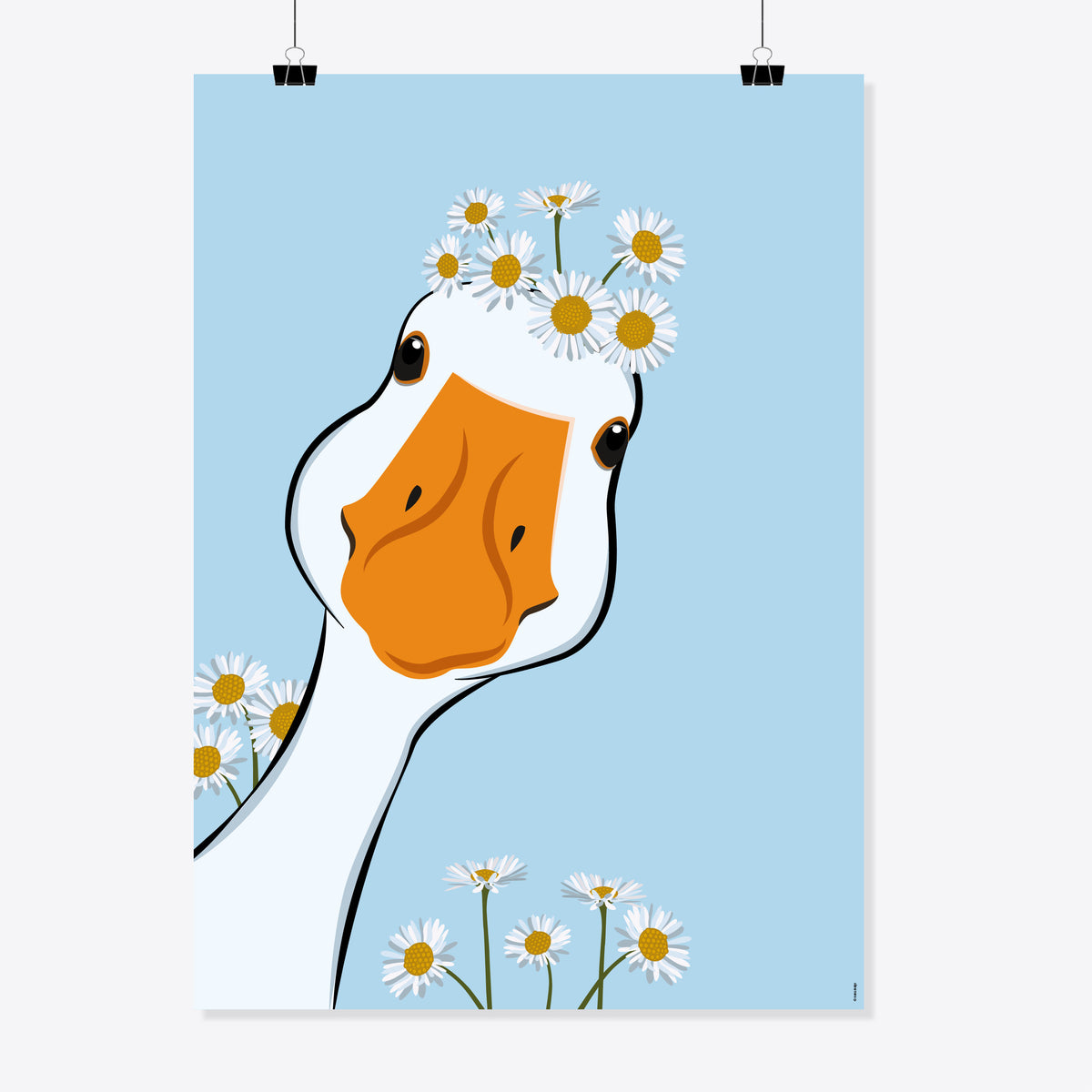 Gans «Eduard» Poster/Plakat
