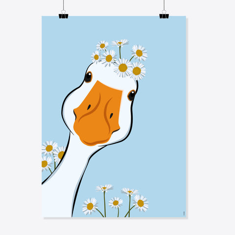 Gans «Eduard» Poster/Plakat