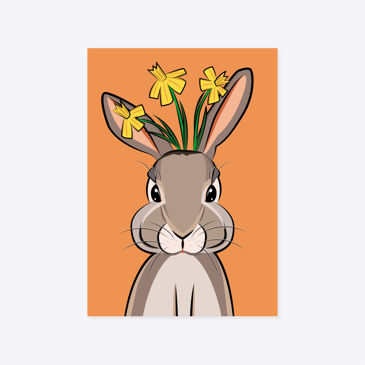 Hase – Häsu – A5 Bildkarte