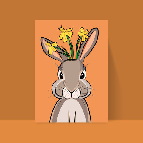 Hase – Häsu – A5 Bildkarte
