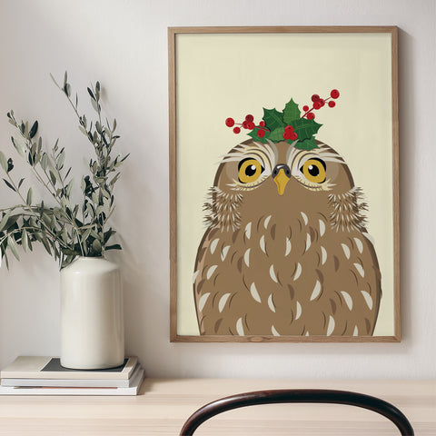 Eule «Owly» Poster/Plakat
