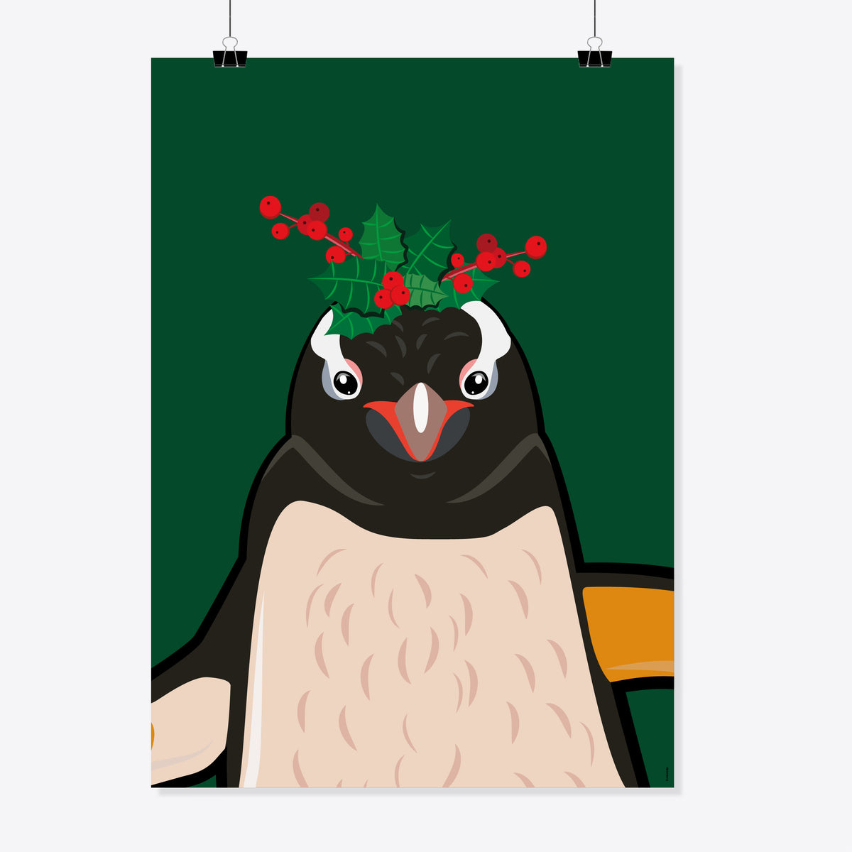 Pinguin «Ricardo» Poster/Plakat