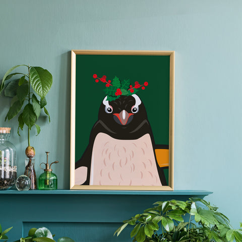 Pinguin «Ricardo» Poster/Plakat