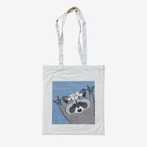 Raccoon Pedro – Cotton Bag