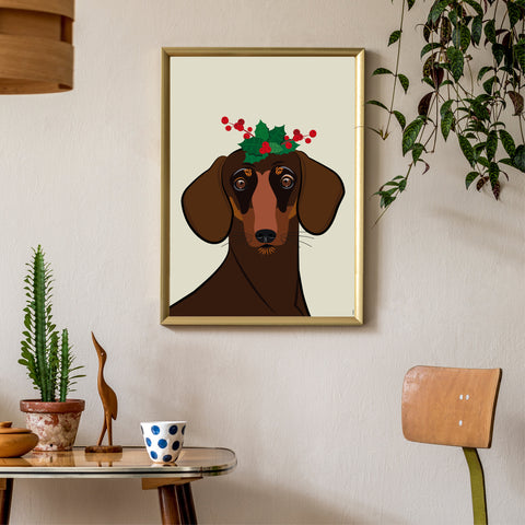 Dachshund «Theo» Poster