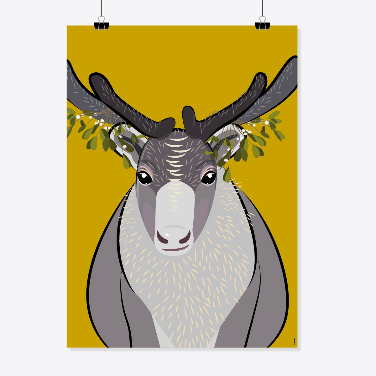 Rentier «Lappi» Poster/Plakat