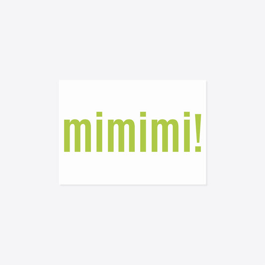 mimimi! – Postcard – Beliefs