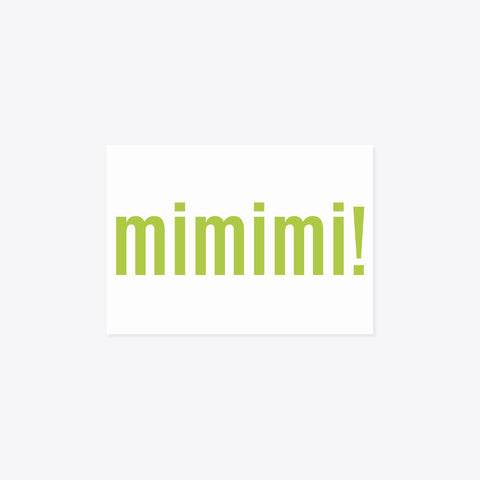 mimimi ! – Carte postale – Croyances