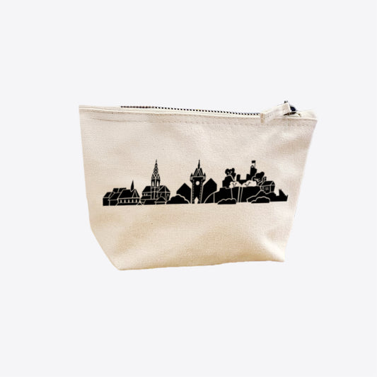 Silhouette Stadt Baden – Necessaire S – schwarz