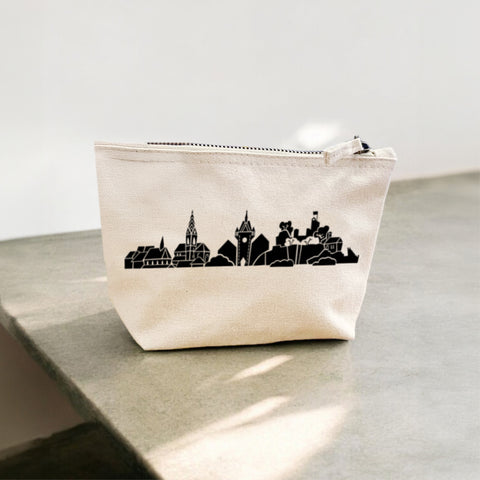 Silhouette Stadt Baden – Necessaire S – schwarz