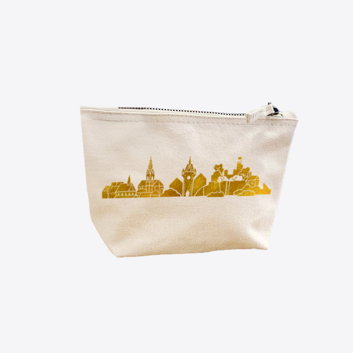 Silhouette Stadt Baden – Necessaire S – gold