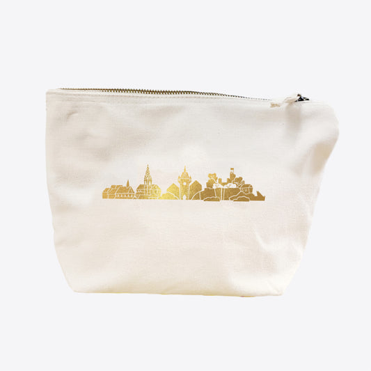 Silhouette Stadt Baden – Necessaire M – gold