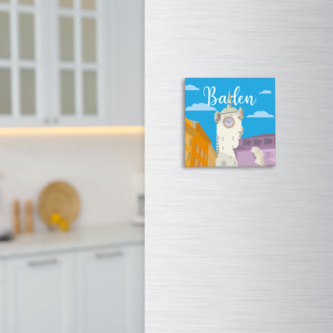 Vintage Baden – Stadtturm – Magnet – Kunststoff – Reana.Design
