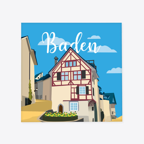 Vintage Baden – Halde – Magnet – Kunststoff – Reana.Design
