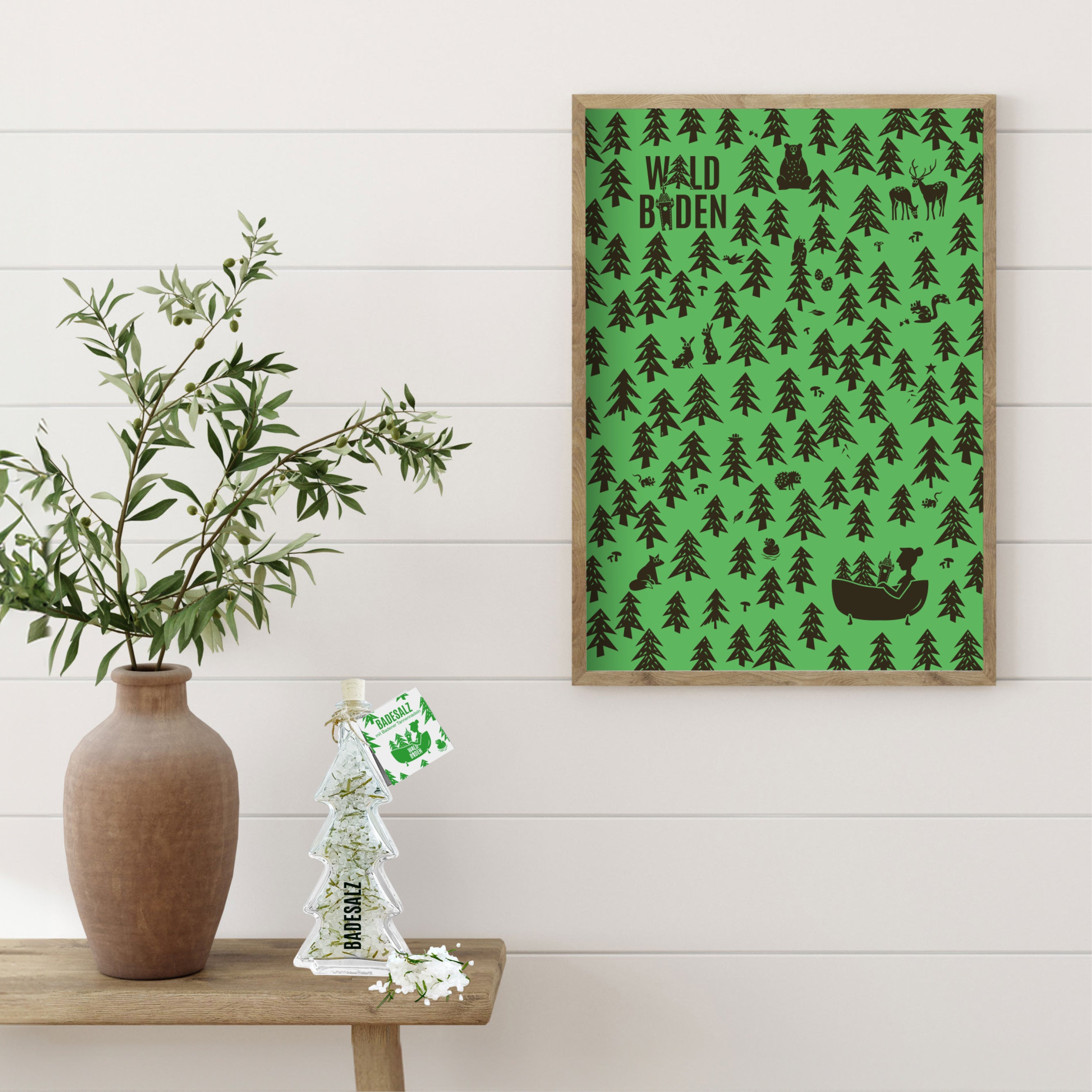 WaldBaden – Wald – Poster/Plakat – Reana.Design