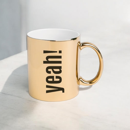 yeah! – Tasse – gold