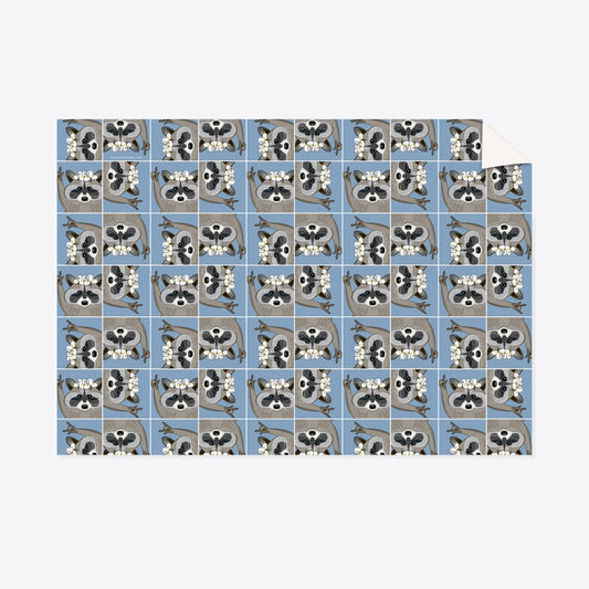 Raccoon Pedro – Gift Wrap Sheet – A2