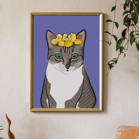 Katze «Bonita» Poster/Plakat