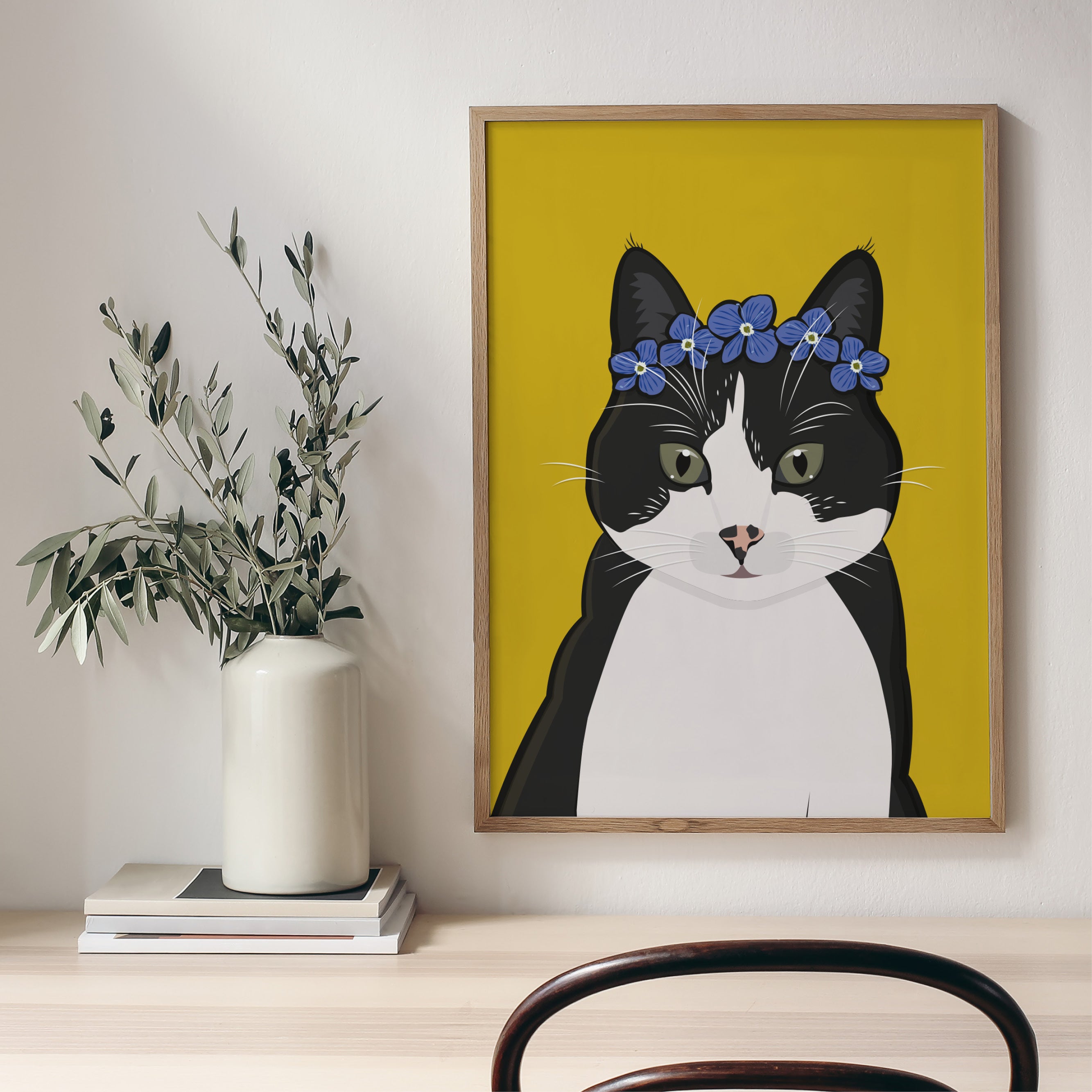 Katze «Zorbas» Poster/Plakat