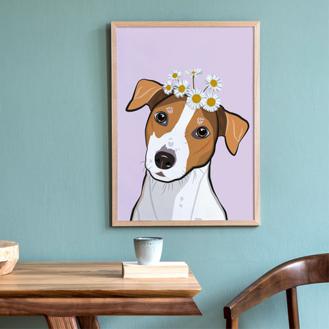 Hund – Jack Russell Terrier «Oskar» Poster/Plakat