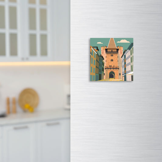 Vintage Basel – Spalentor – Magnet – Kunststoff – Reana.Design
