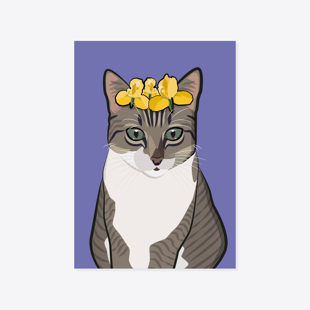 Katze – Bonita – Bildkarte A5