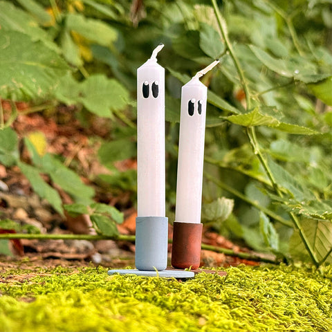 Bouh ! – Lot de 2 – Bougie motif arbre