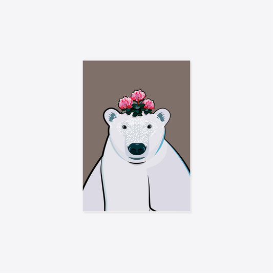 Eisbär «Finn» Postkarte A6