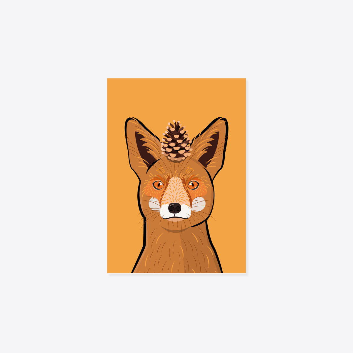 Fuchs «Roy» Postkarte A6