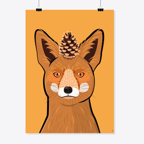 Fuchs «Roy» Poster/Plakat