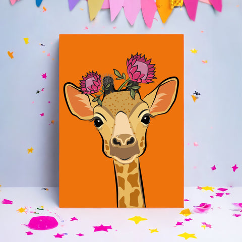 Giraffe "Cameleopardalis" – Postcard