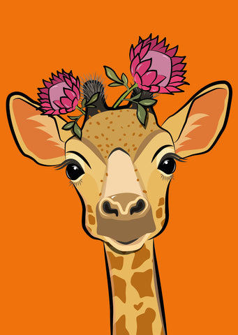 Giraffe "Cameleopardalis" – Postcard