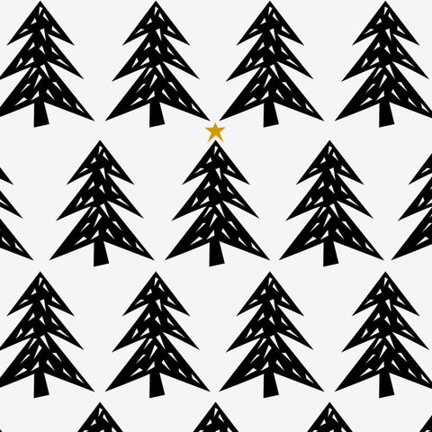 Weihnacht Wald – WaldBaden – Postkarte