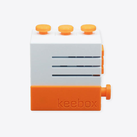 keebox – orange – Rätselbox / Rätselspiel - mittel  (Level 3/5)