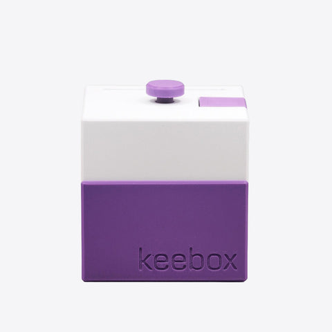 keebox – purple – Rätselbox / Rätselspiel - (Level 2/5)