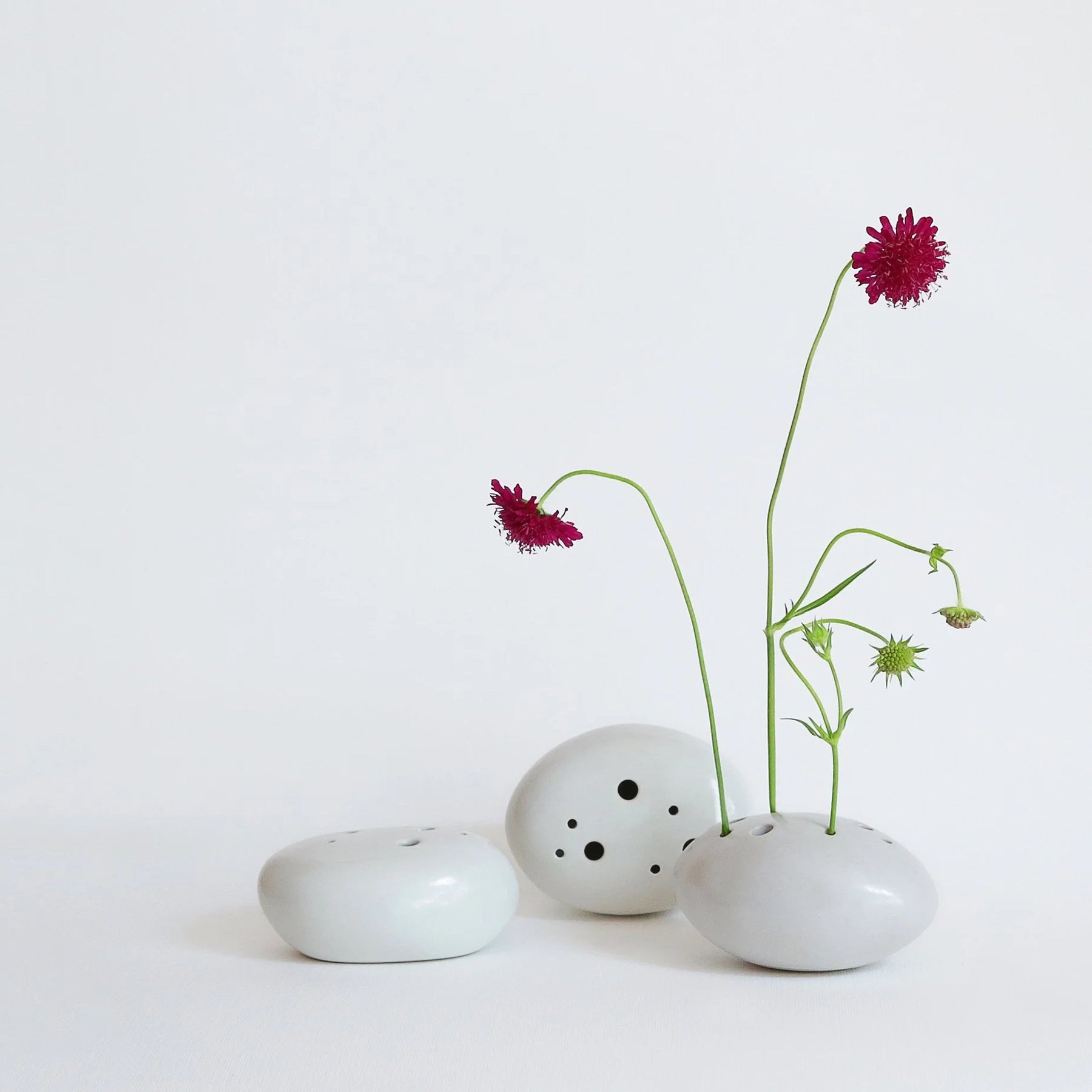IKEBANA Mini-Vase XS Steinzeug, Unikat – NaniManu Baden