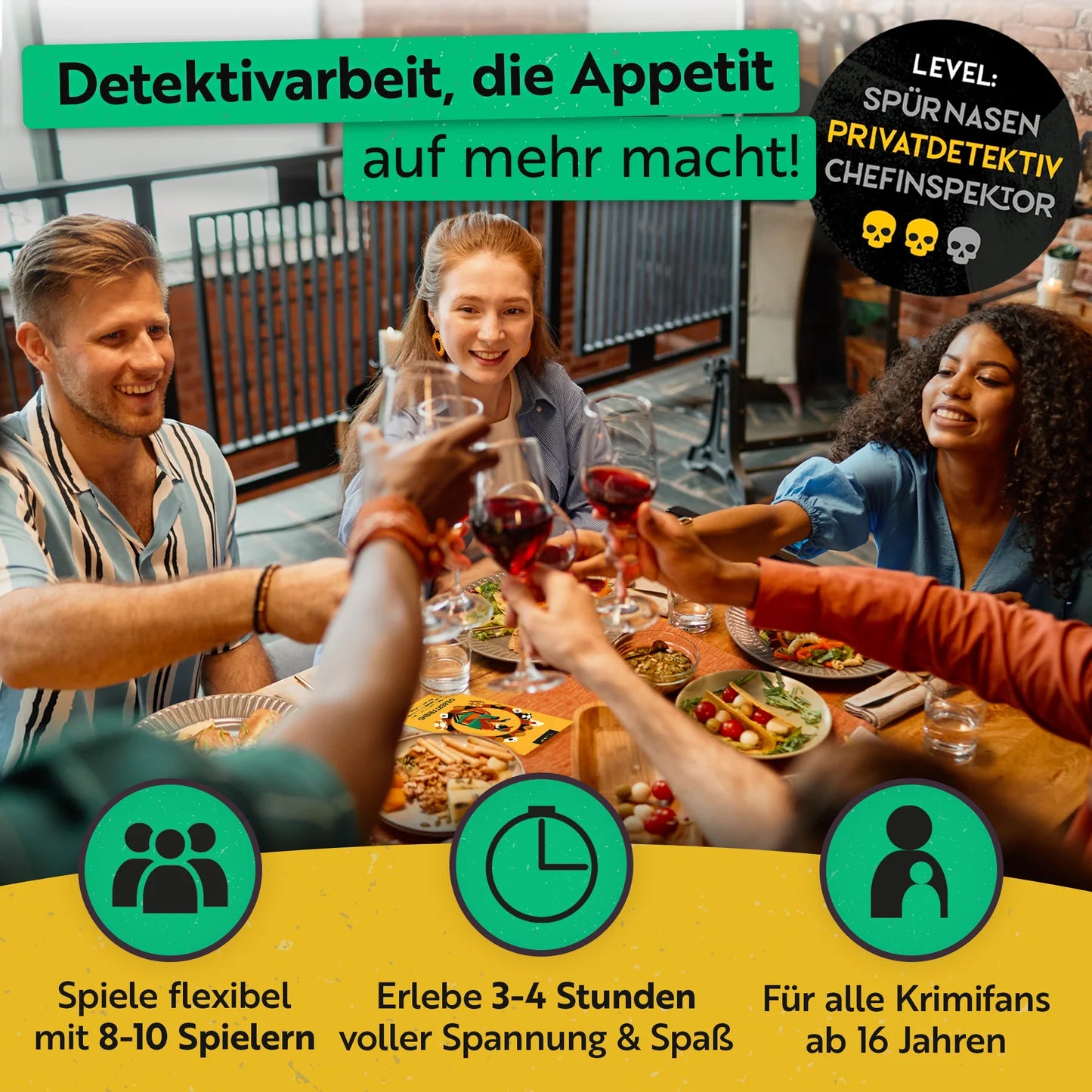 Spielzug mit Mord, für alle Krimifans ab 16 Jahren