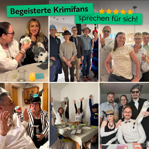Begeisterte Krimifans sprechen für sich