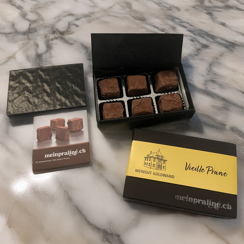 Vieille Prune Weingut Goldwand Pralinés – meinpraline.ch