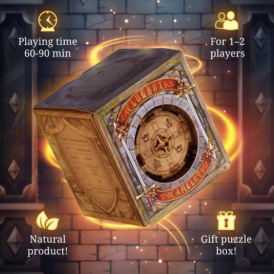 Cluebox – The Secret of Camelot – Puzzle Box