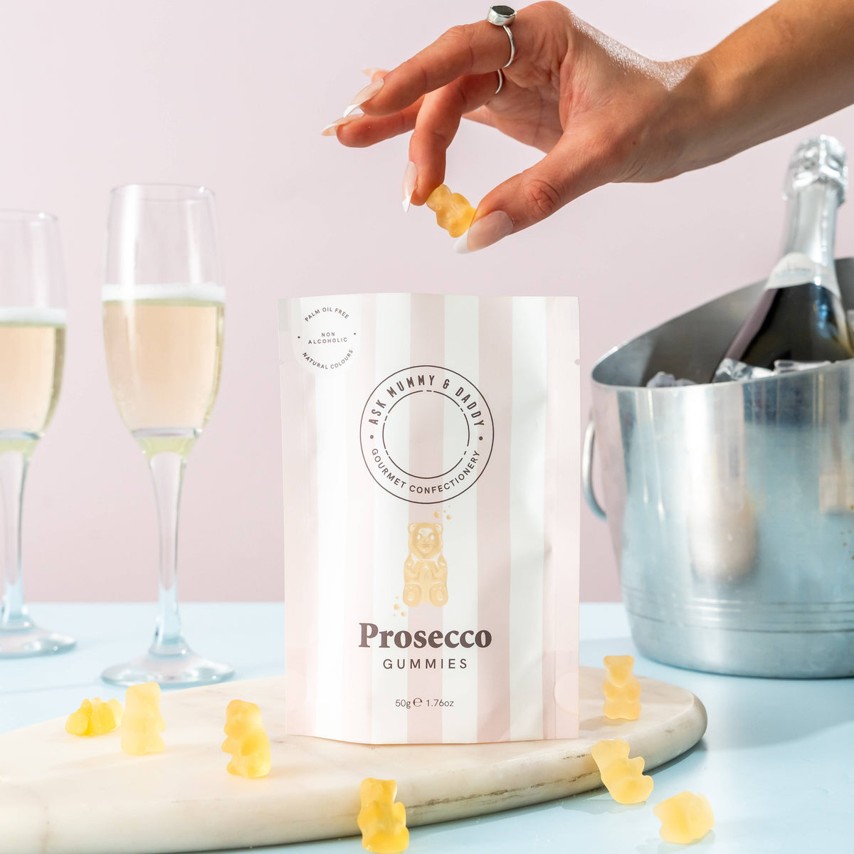 Prosecco-Gummibärchen 50g