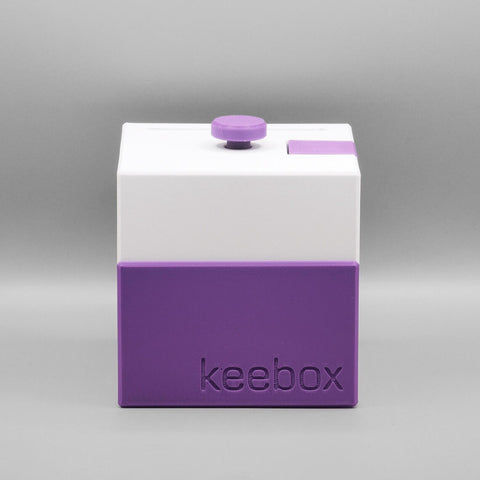 keebox – purple – Rätselbox / Rätselspiel - (Level 2/5)