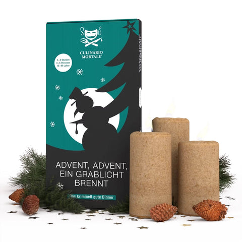 Advent, Advent, ein Grablicht brennt – Krimidinner